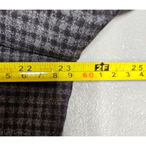 Ted Baker Mens 44L No Ordinary Joe Wool Black Gray Plaid Suit Coat NWOT - Picture 9 of 15